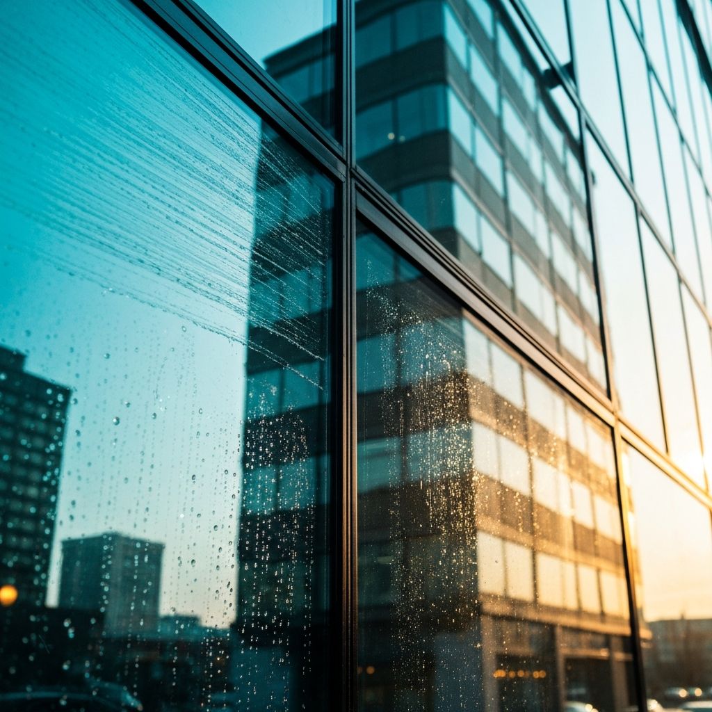 Limpeza profissional de montras